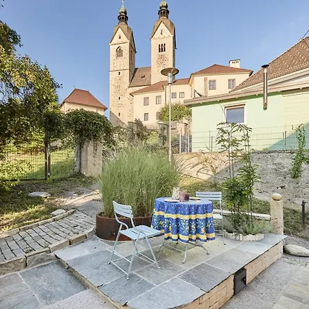 Ferienwohnung Casa Di Pietra Maria Saal Exterior foto